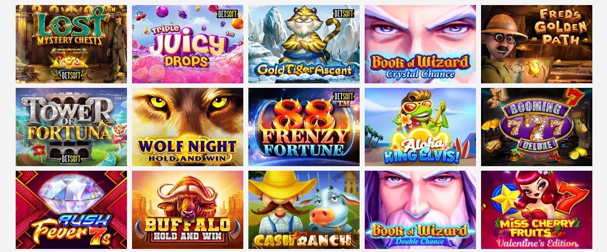 lord of the spins casino games