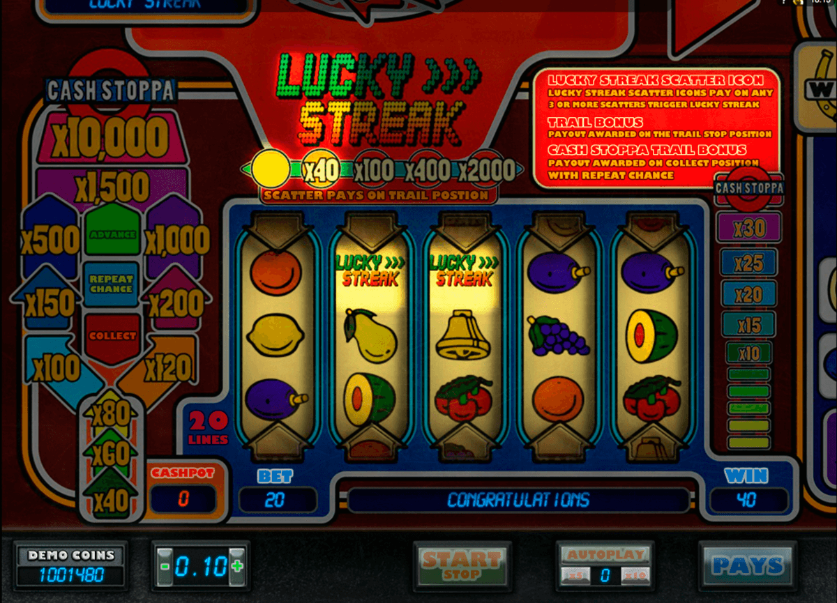 Streak of luck slot