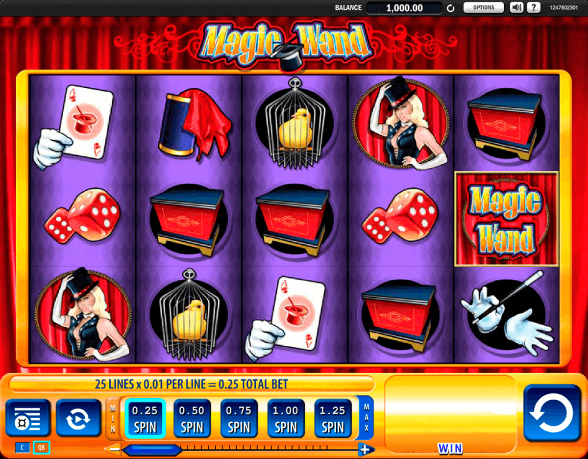 magic wand wms slot machine