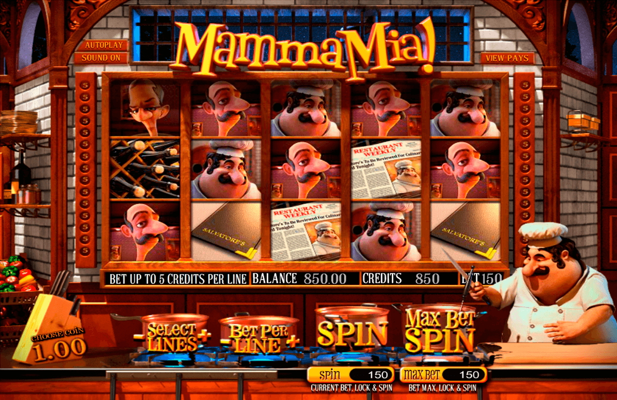 mamma mia betsoft slot machine