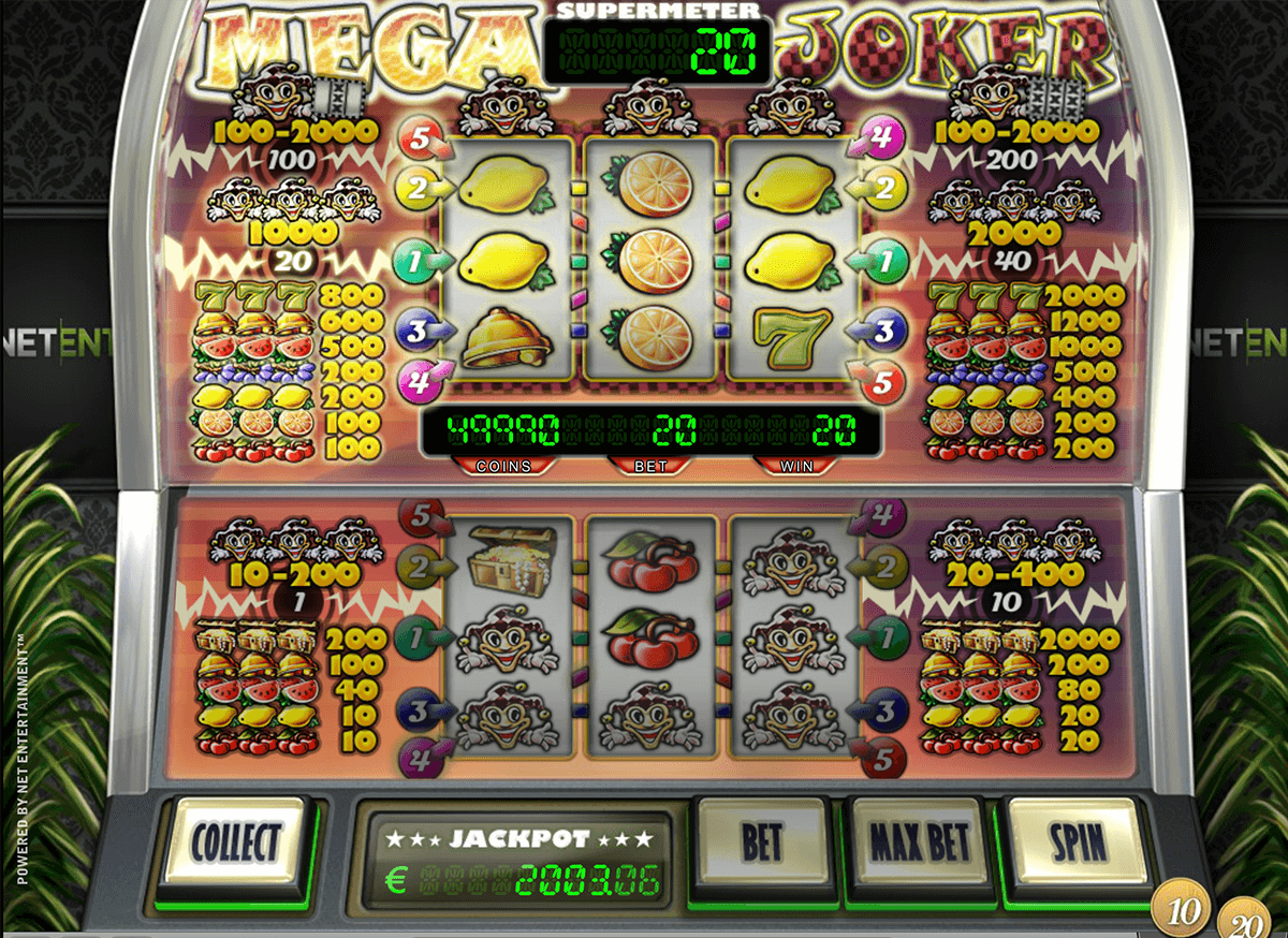 Mega Joker Slot by NetEnt ️ Review & Free Demo