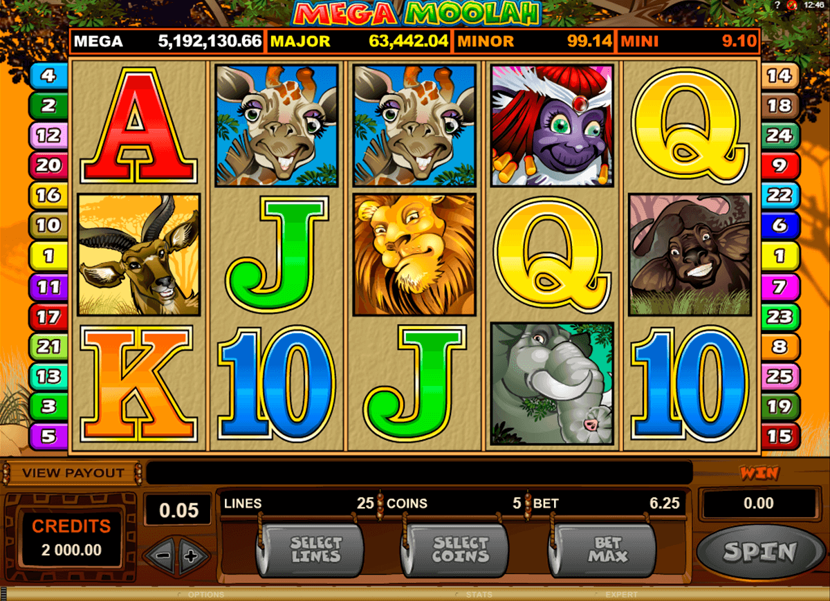 Mega Slots online, free