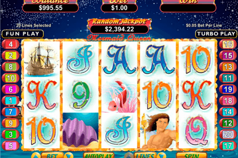 mermaid queen rtg slot machine