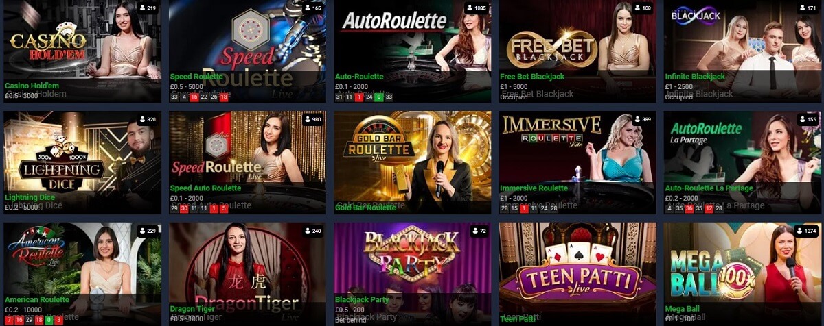 millionpot live casino