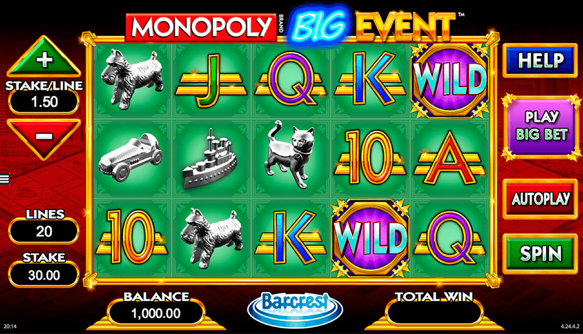 monopoly slots free coins