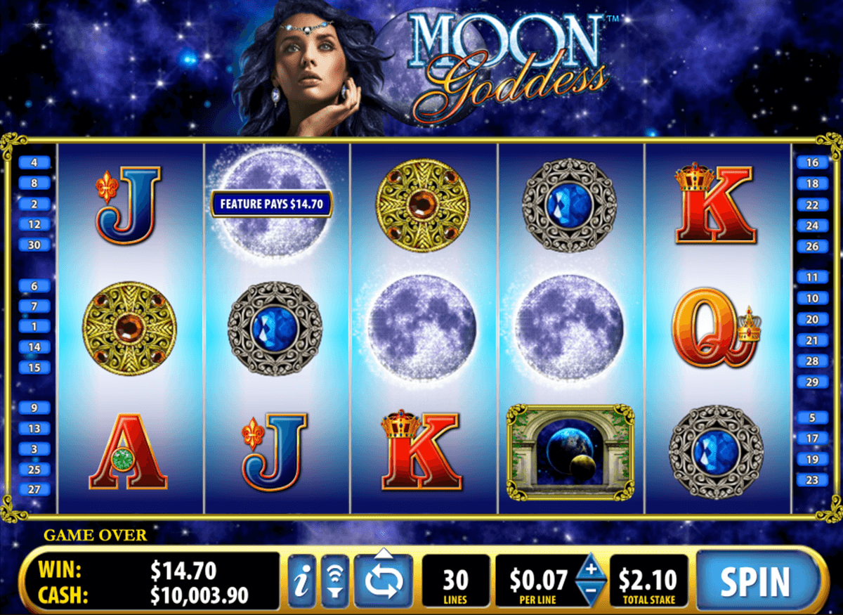 moon goddess bally slot machine 