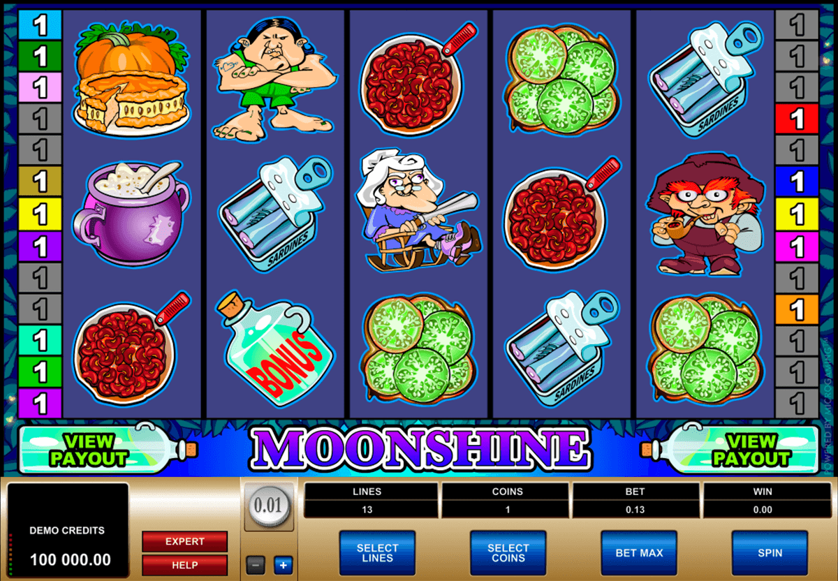 Moonshine Slot Machine Moonshine Slot Machine