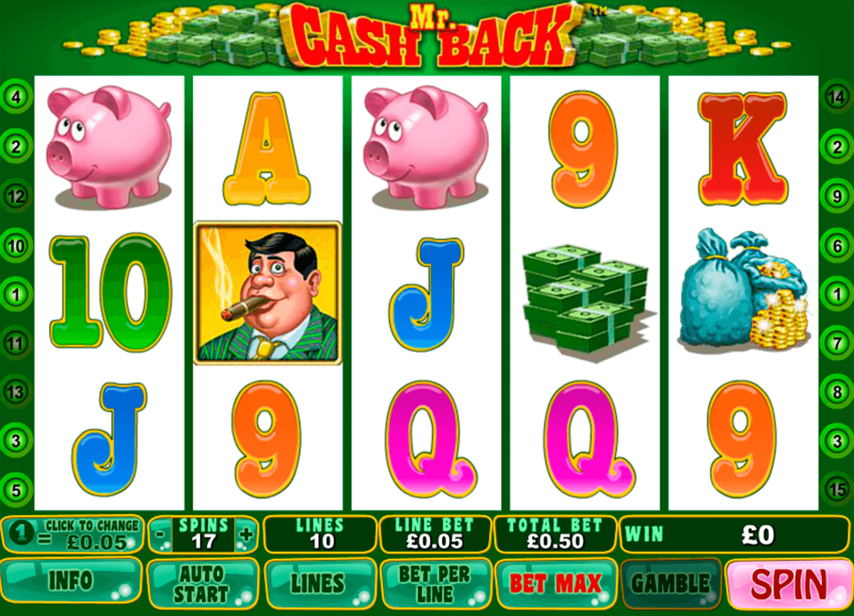 Mr. Cashback Slot Machine