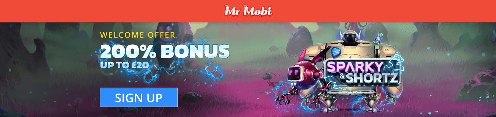 MrMobi Casino Welcome Offer in UK