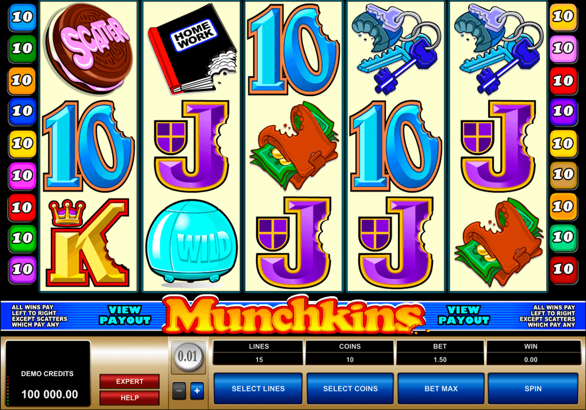 munchkins microgaming slot machine
