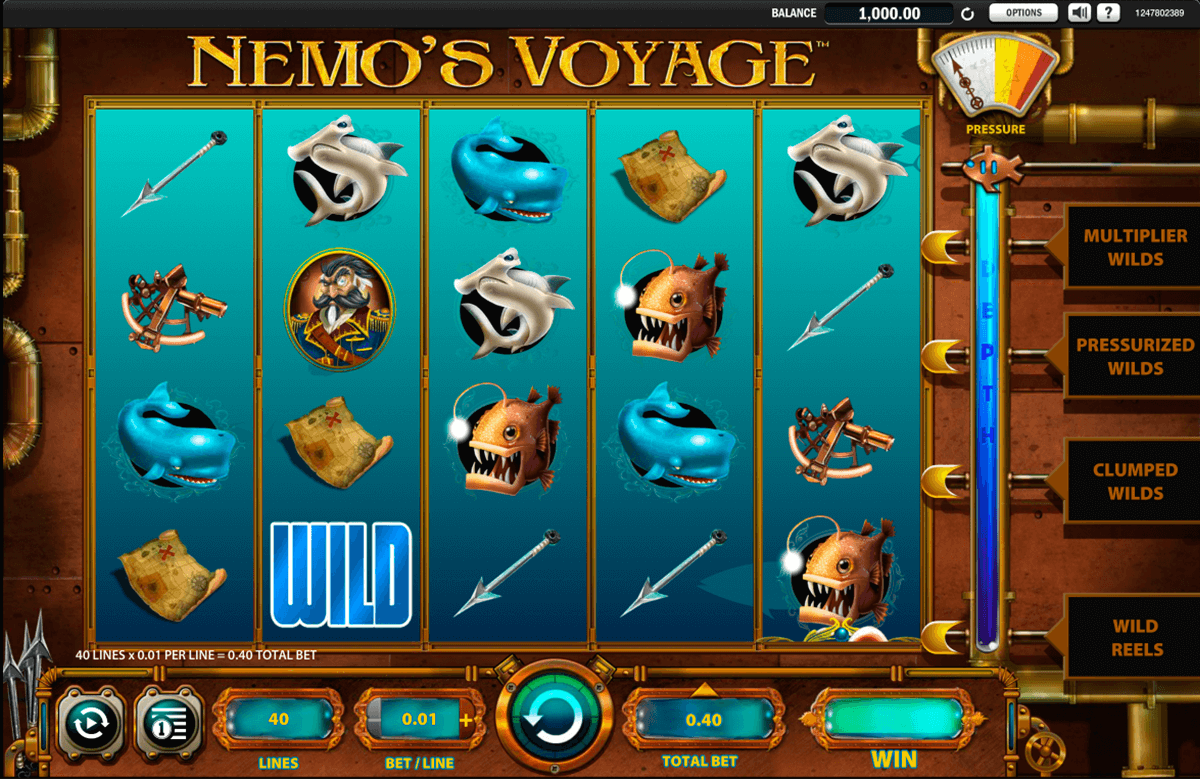 Nemos Voyage Slot Machine