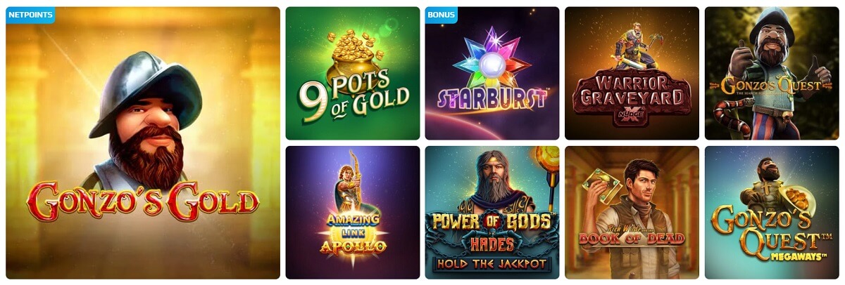 netbet casino games