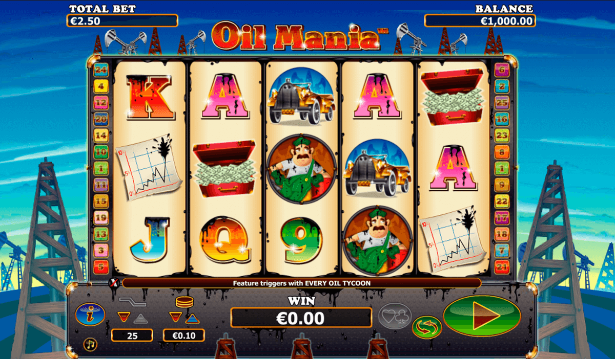 oil mania nextgen gaming slot machine
