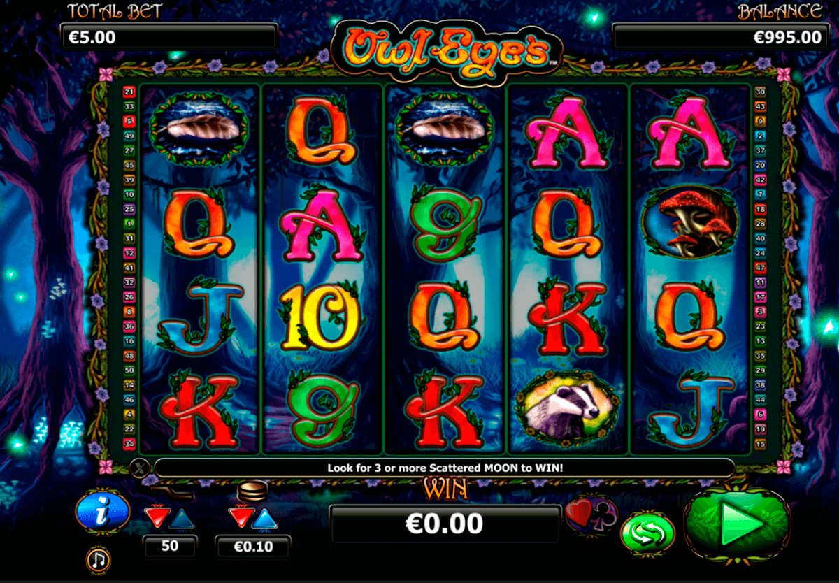 owl eyes nextgen gaming slot machine