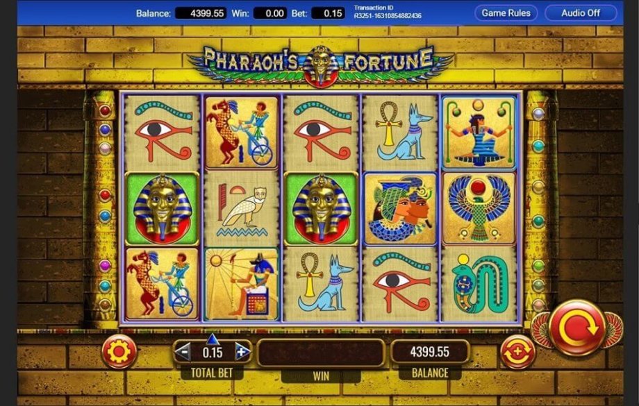 pharaohs fortune slot machine gratis