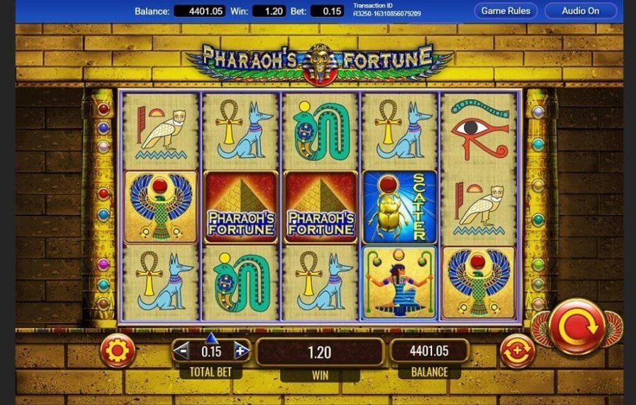 pharaohs fortune slot machine