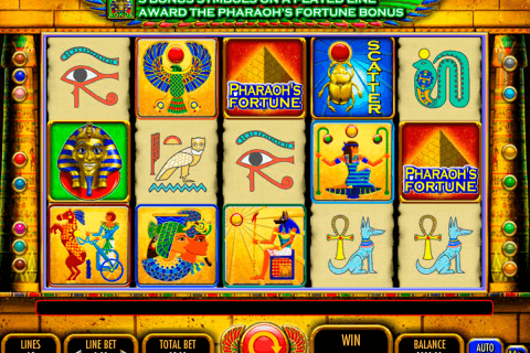 pharaohs fortune igt slot machine