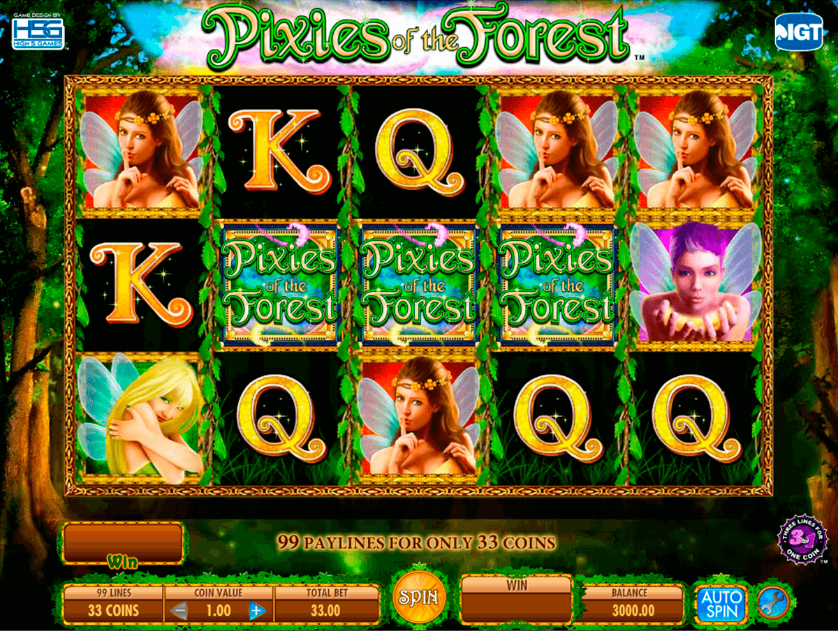 piies of the forest igt slot machine