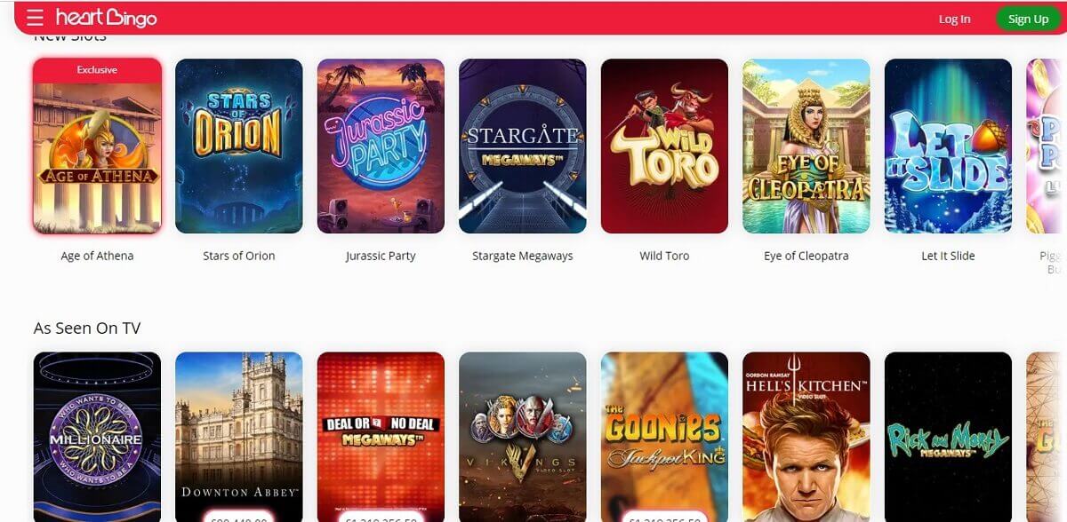 play heart online bingo games