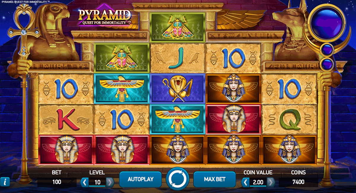 Pyramid: Quest For Immortality Slot Machine