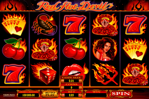 red hot devil microgaming slot machine