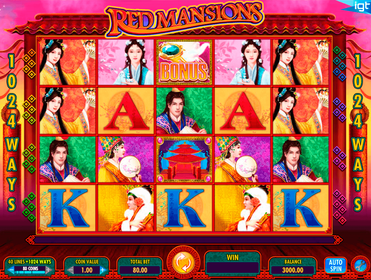 red mansions igt slot machine