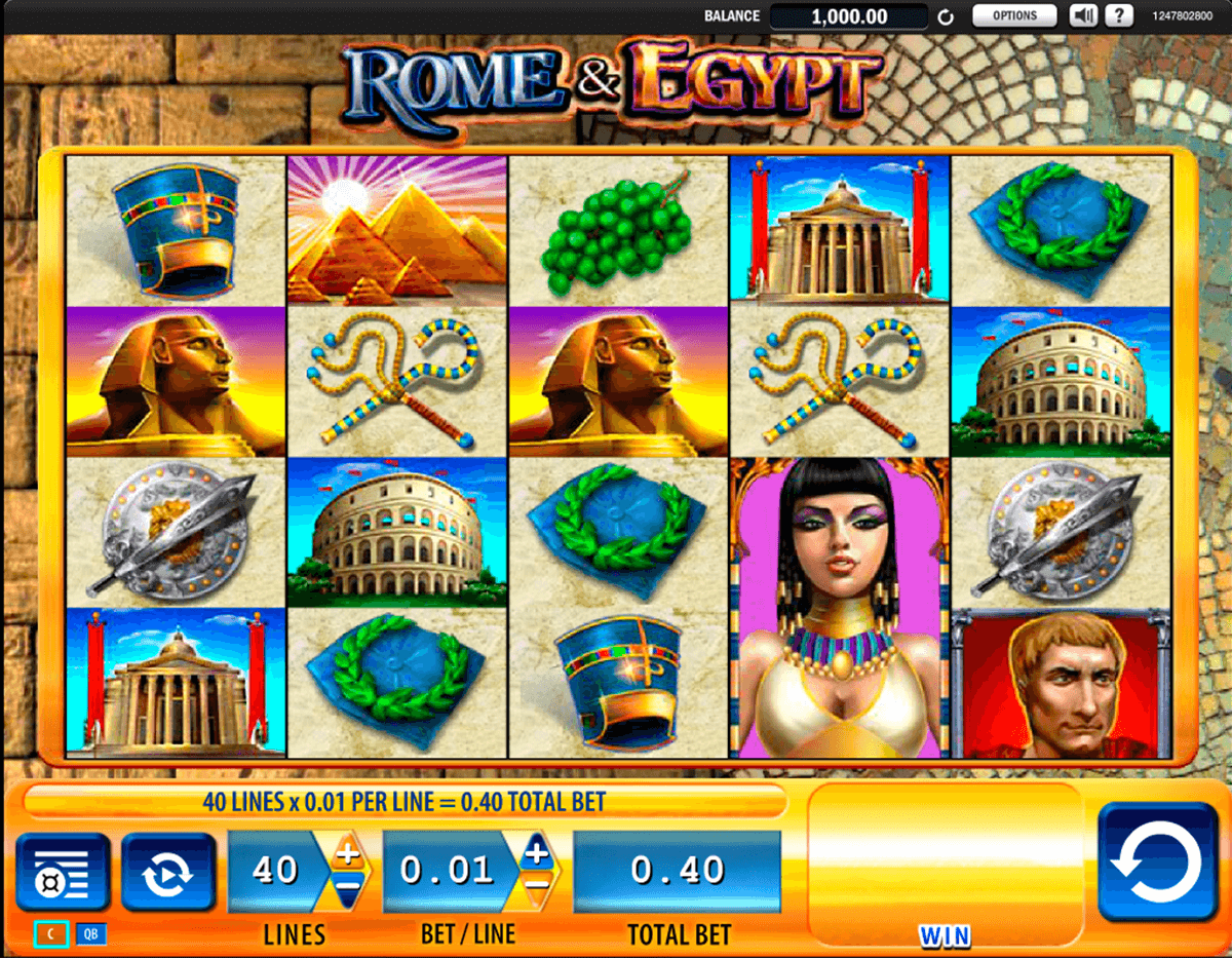 Golden egypt slot machine