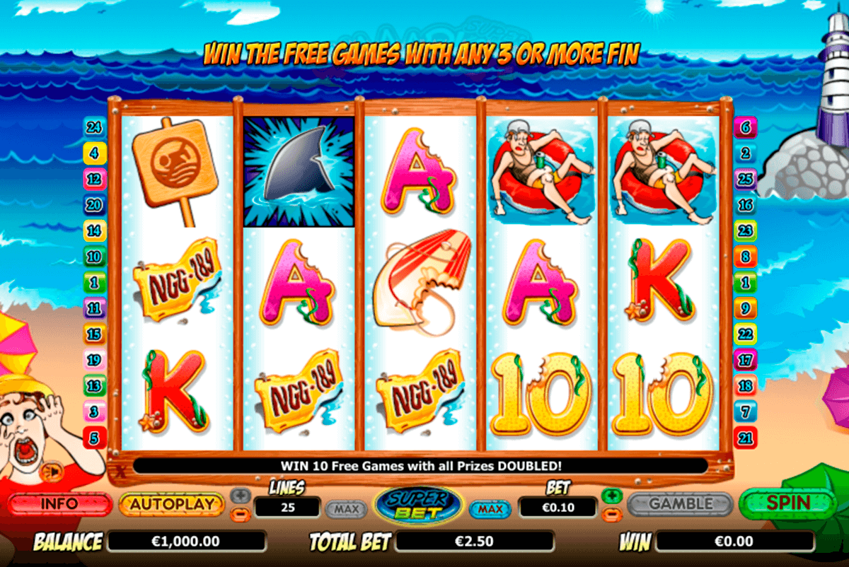 shaaark superbet nextgen gaming slot machine