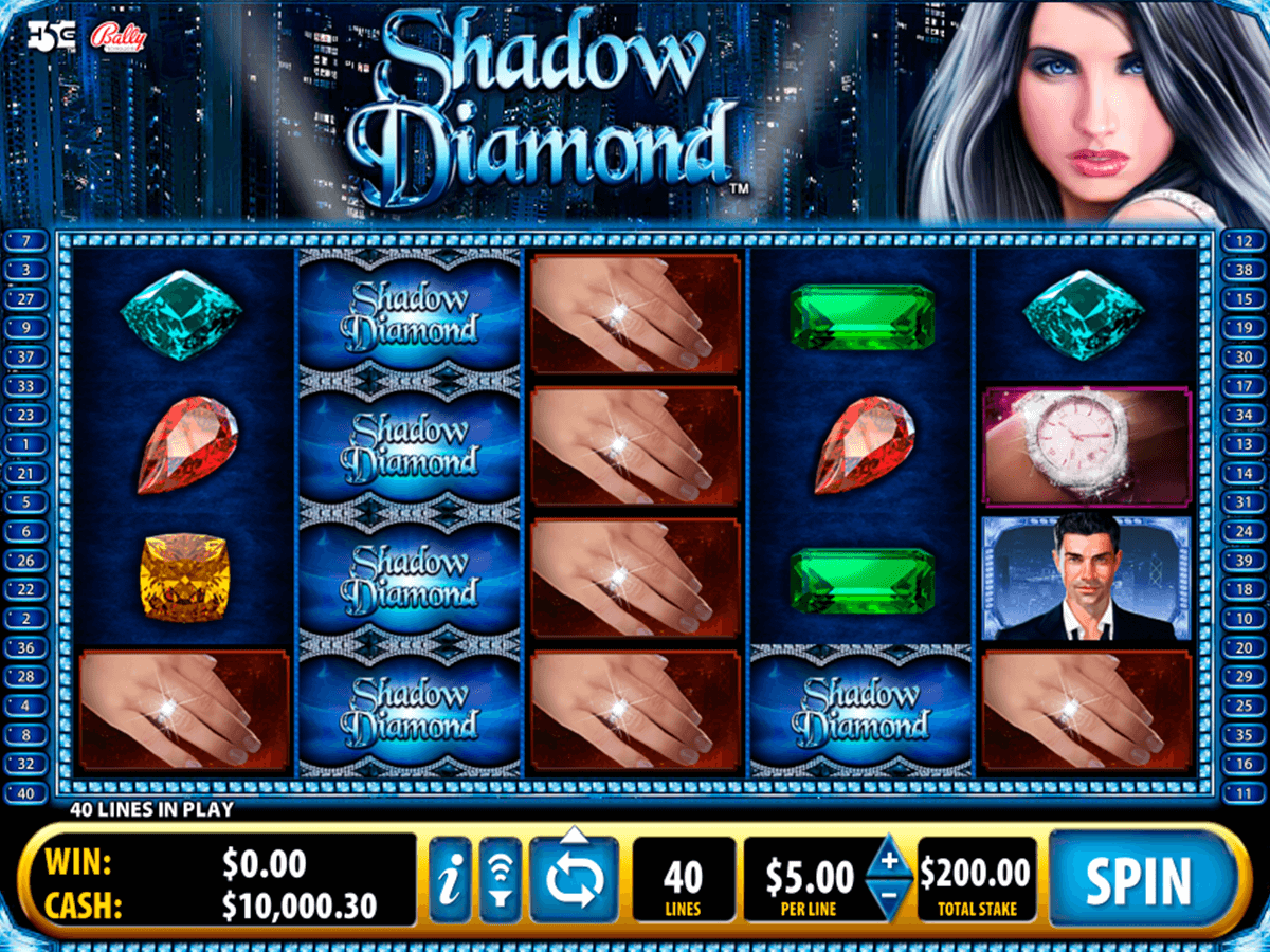 shadow diamond bally slot machine