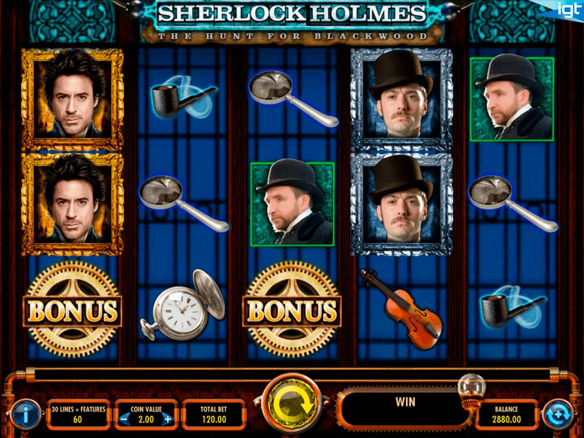 Sherlock Holmes Slot Machine