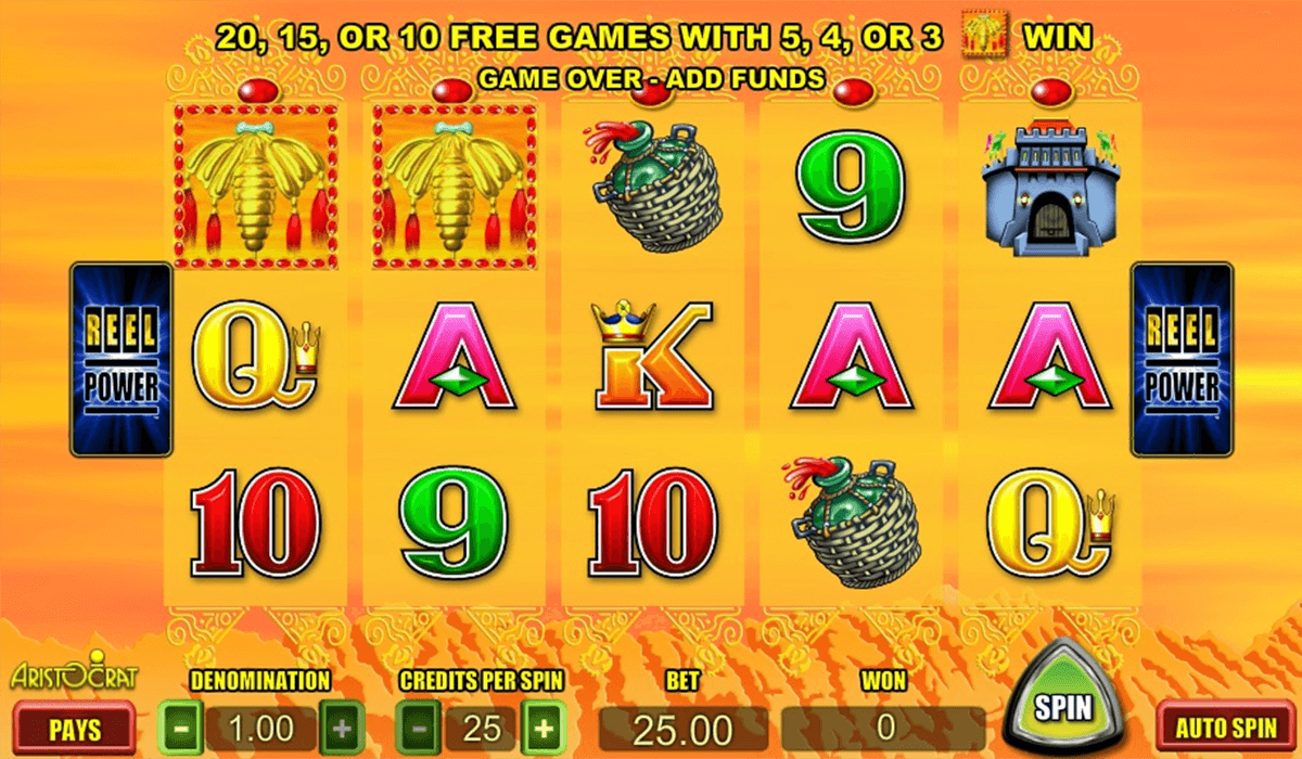silk road aristocrat slot machine