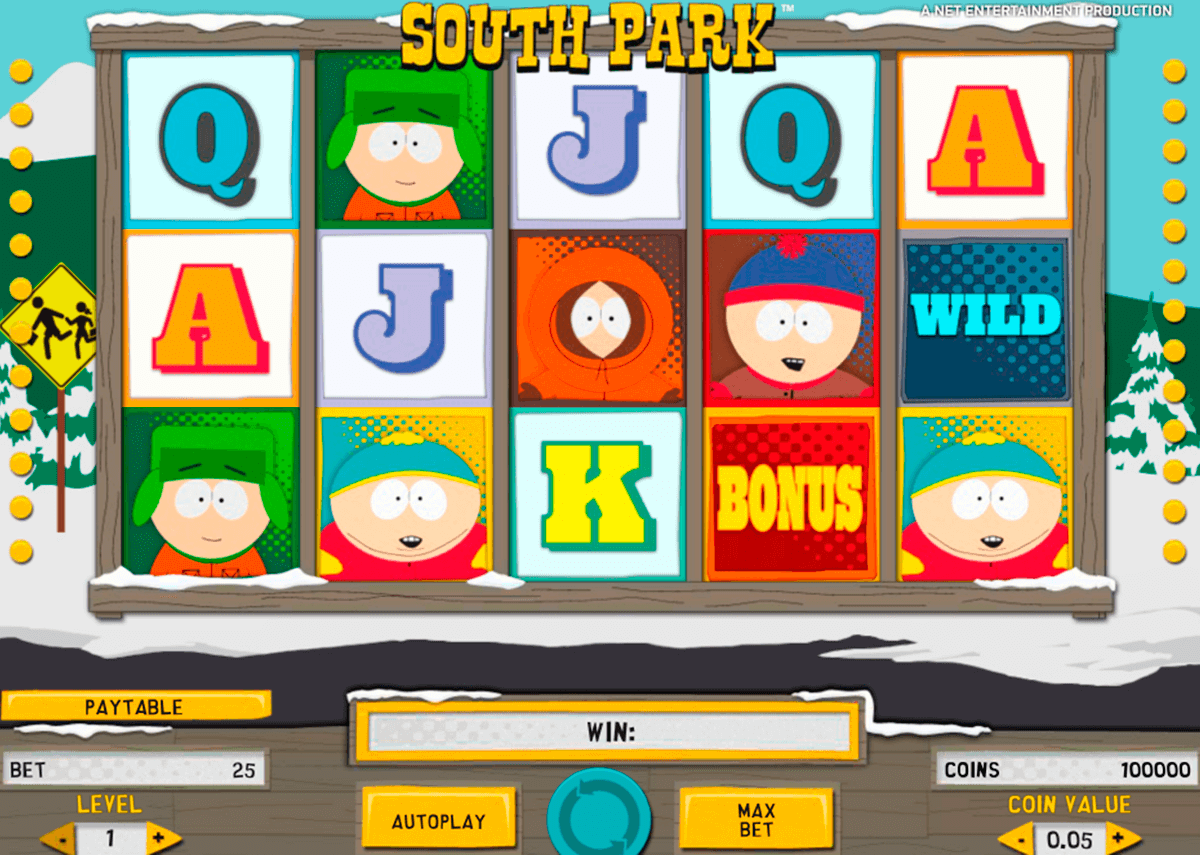 south park netent slot machine 