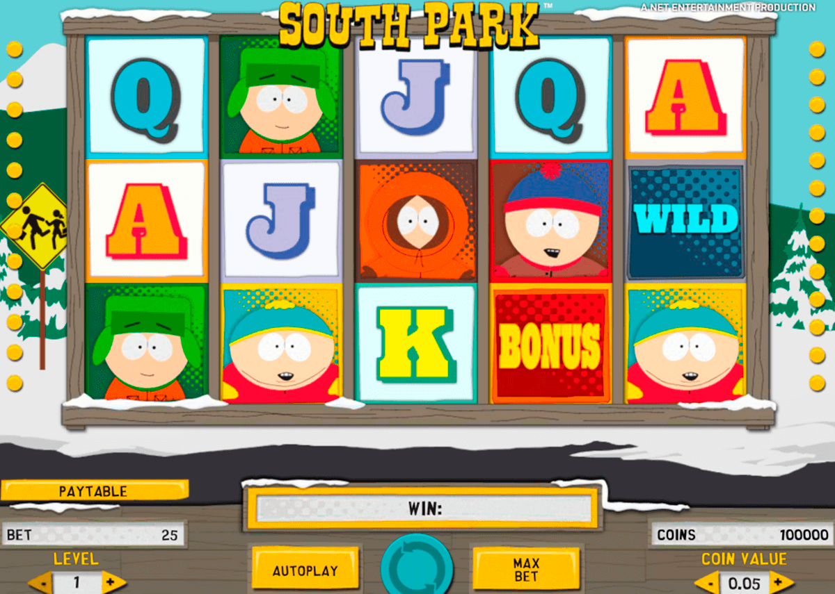 south park netent slot machine