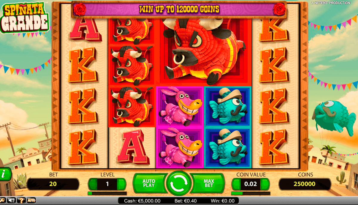 spinata grande netent slot machine 