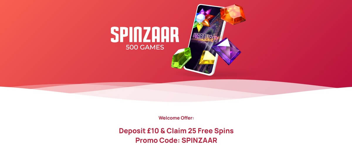 spinzaar casino welcome offer
