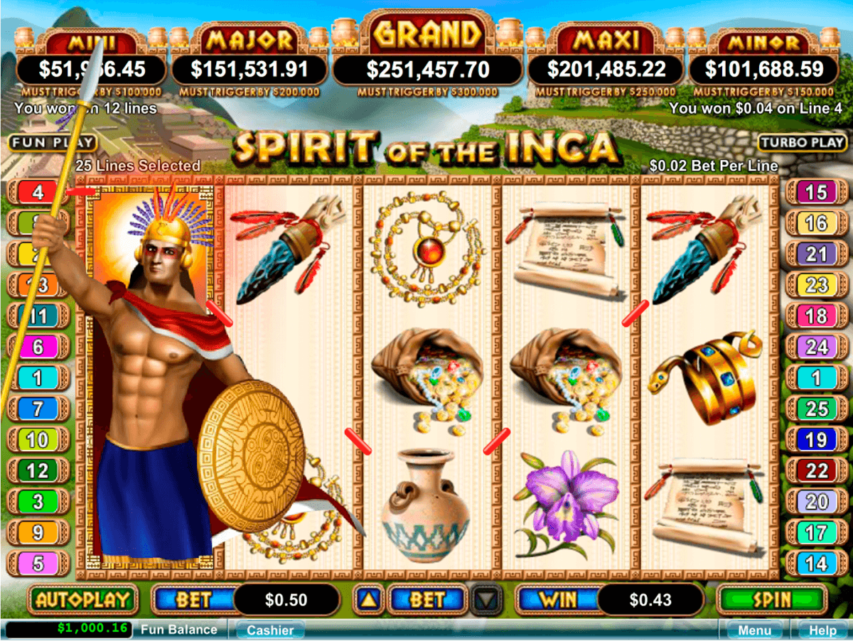 The Great Inca Slot