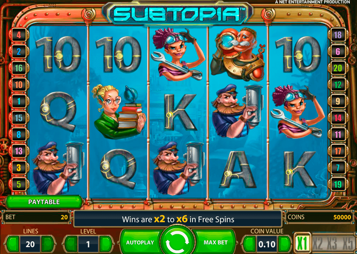 subtopia netent slot machine