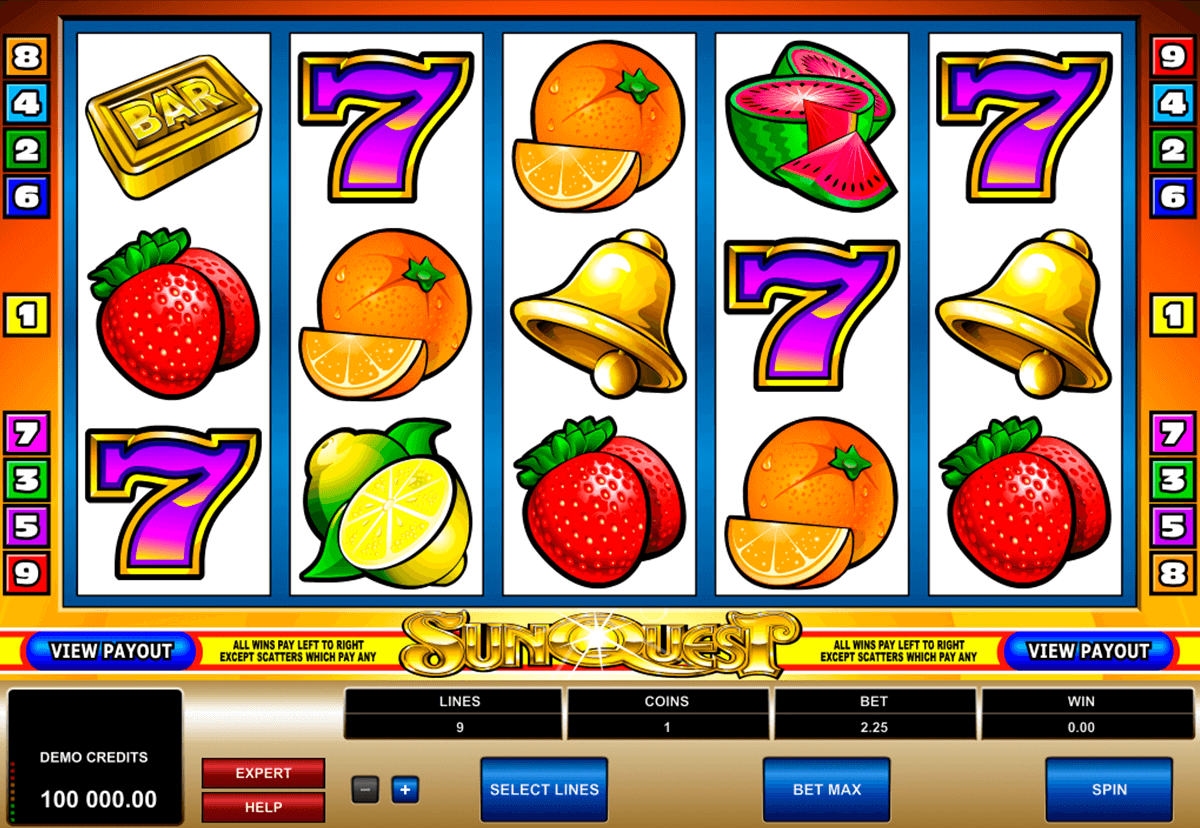 Sunquest Slot Machine