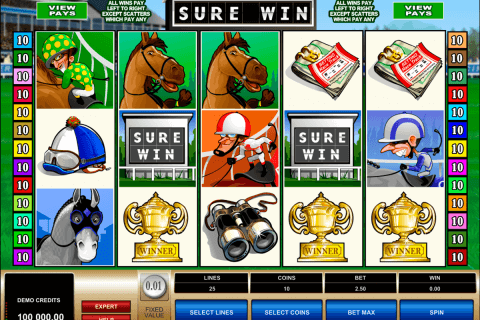 sure win microgaming slot machine
