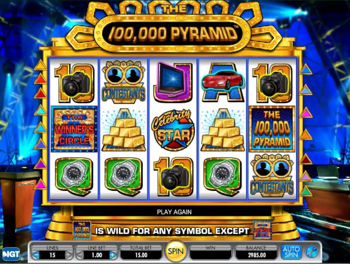 100,000 Piramid slot tips&tricks