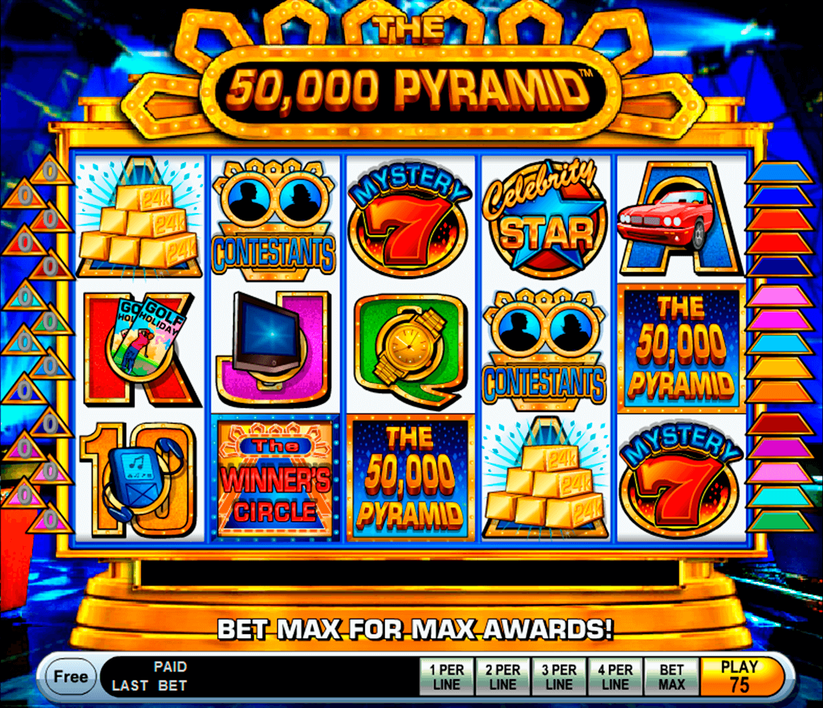 the 50000 pyramid igt slot machine 