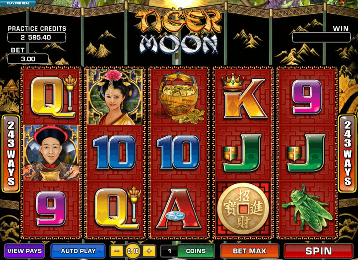 tiger moon microgaming slot machine