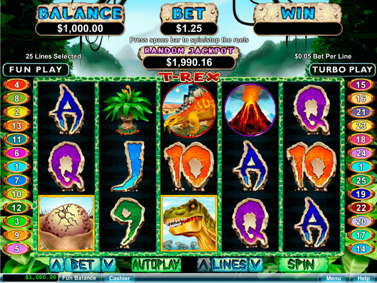 Slot Scr Trex Free Play Game