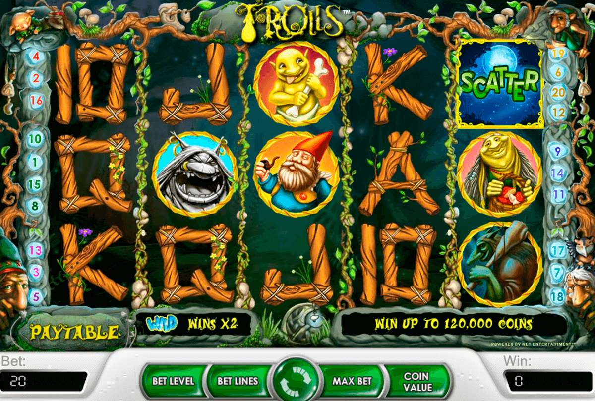 trolls netent slot machine