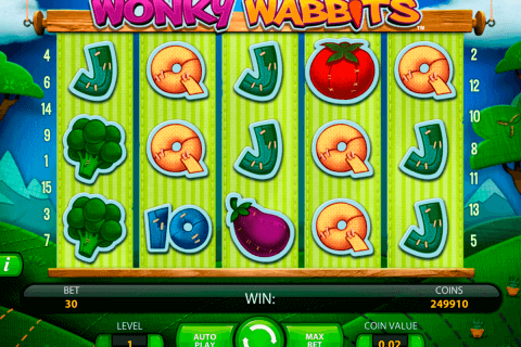 wonky wabbits netent slot machine