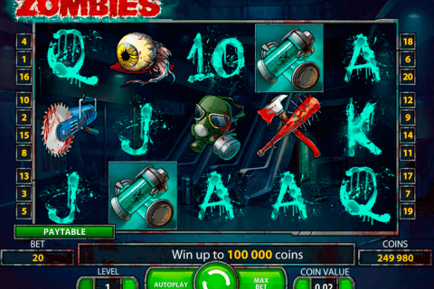 zombies netent slot machine